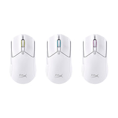 HyperX Pulsefire Haste 2 - Souris sans fil gaming (blanc) - 07