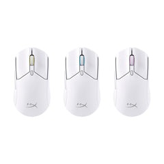 HyperX Pulsefire Haste 2 - Souris sans fil gaming (blanc) - 07