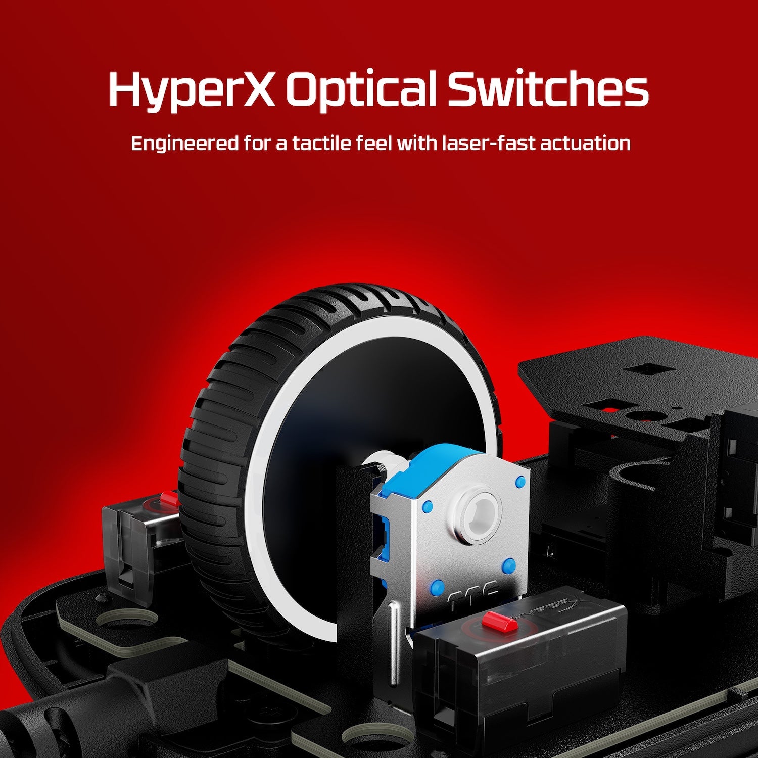 HyperX Pulsefire Saga – Souris gaming