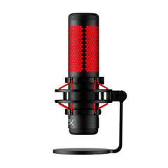 HyperX QuadCast - microphone USB (rouge noir) - Éclairage rouge - 02