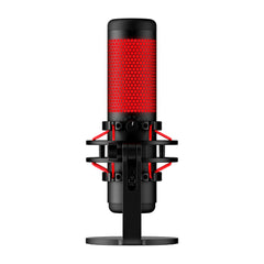 HyperX QuadCast - microphone USB (rouge noir) - Éclairage rouge - 03