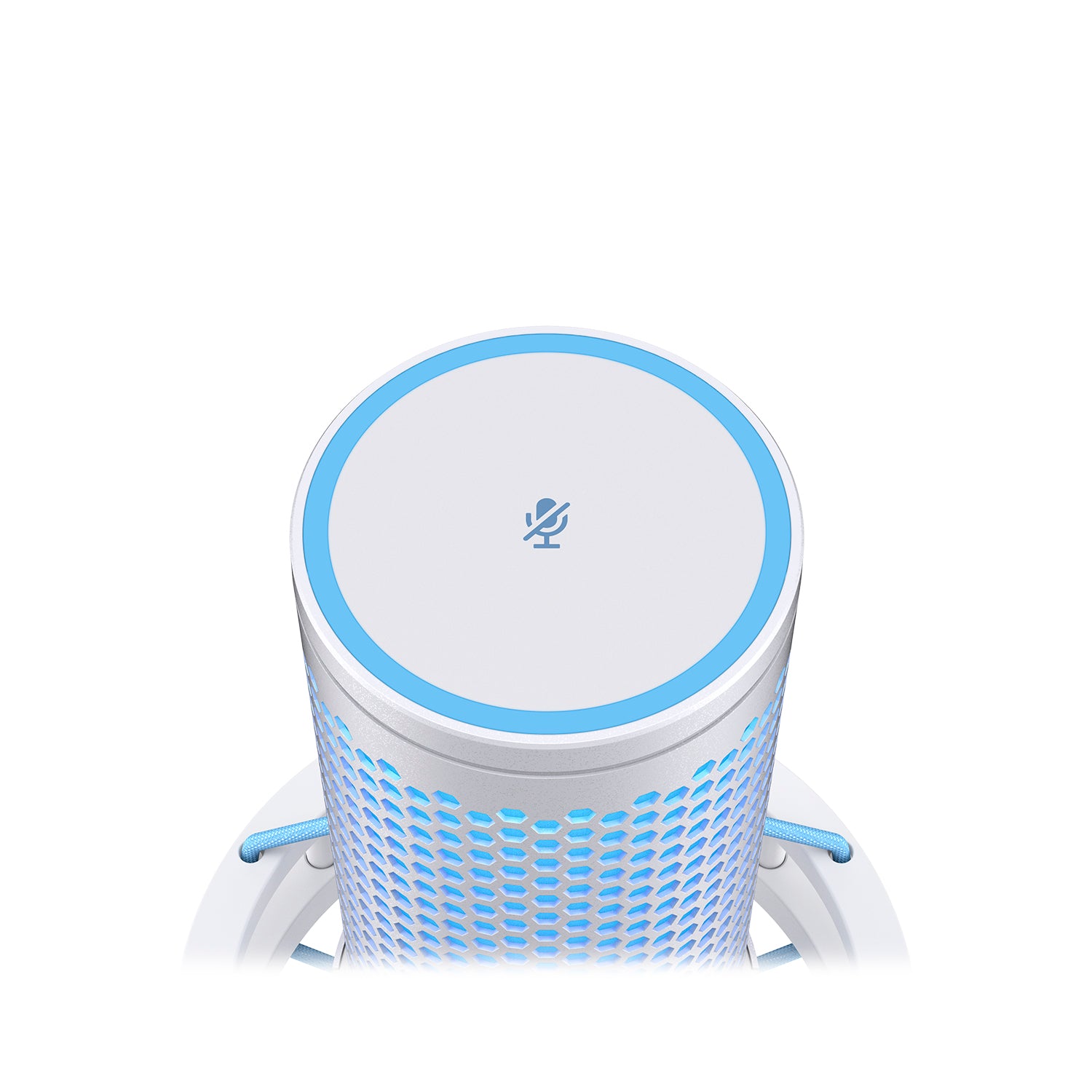 HyperX QuadCast 2 - Microphone USB (Frost) - 06