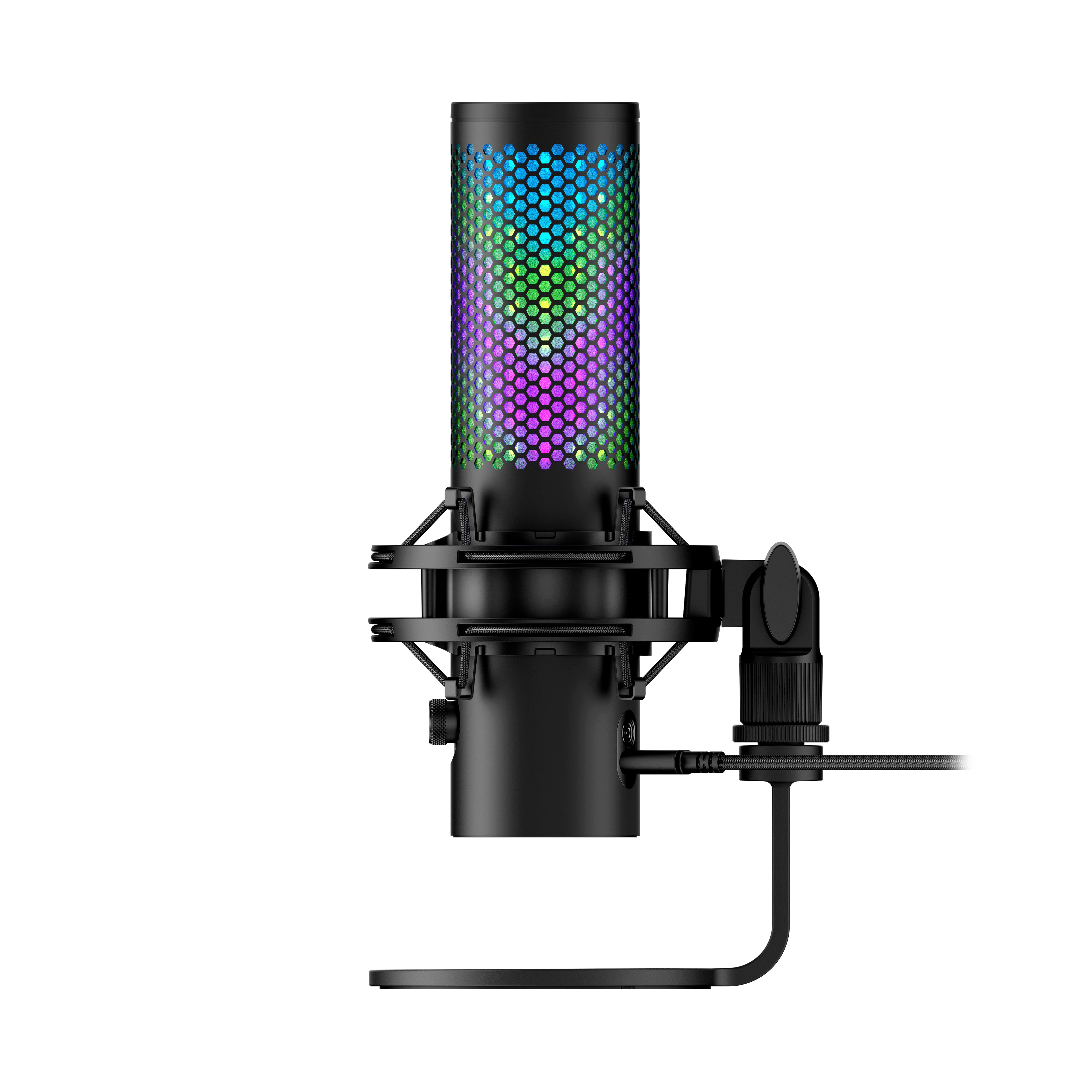 HyperX QuadCast 2 S – Microphone USB – Éclairage RGB