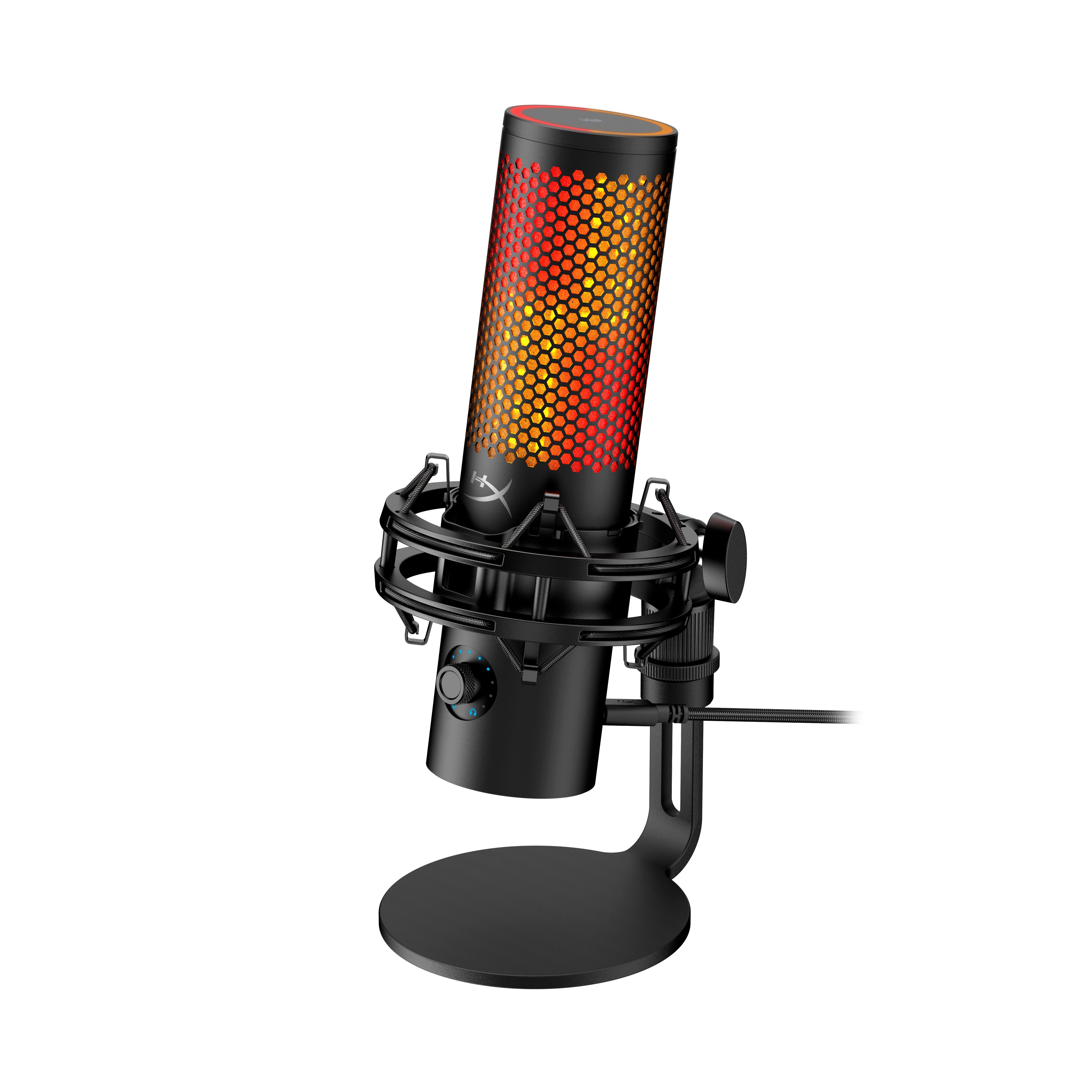 HyperX QuadCast 2 S – Microphone USB – Éclairage RGB