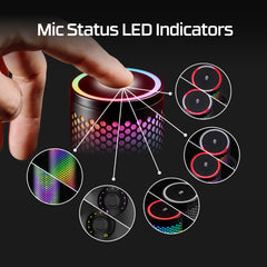 HyperX QuadCast 2 S – Microphone USB – Éclairage RGB