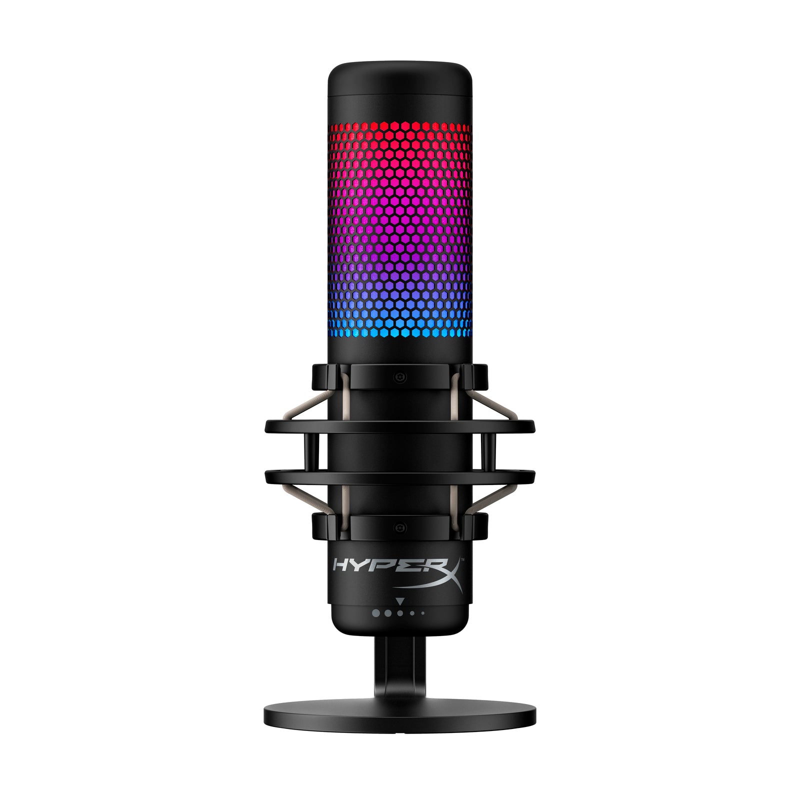 HyperX QuadCast S – Microphone USB – Éclairage RGB