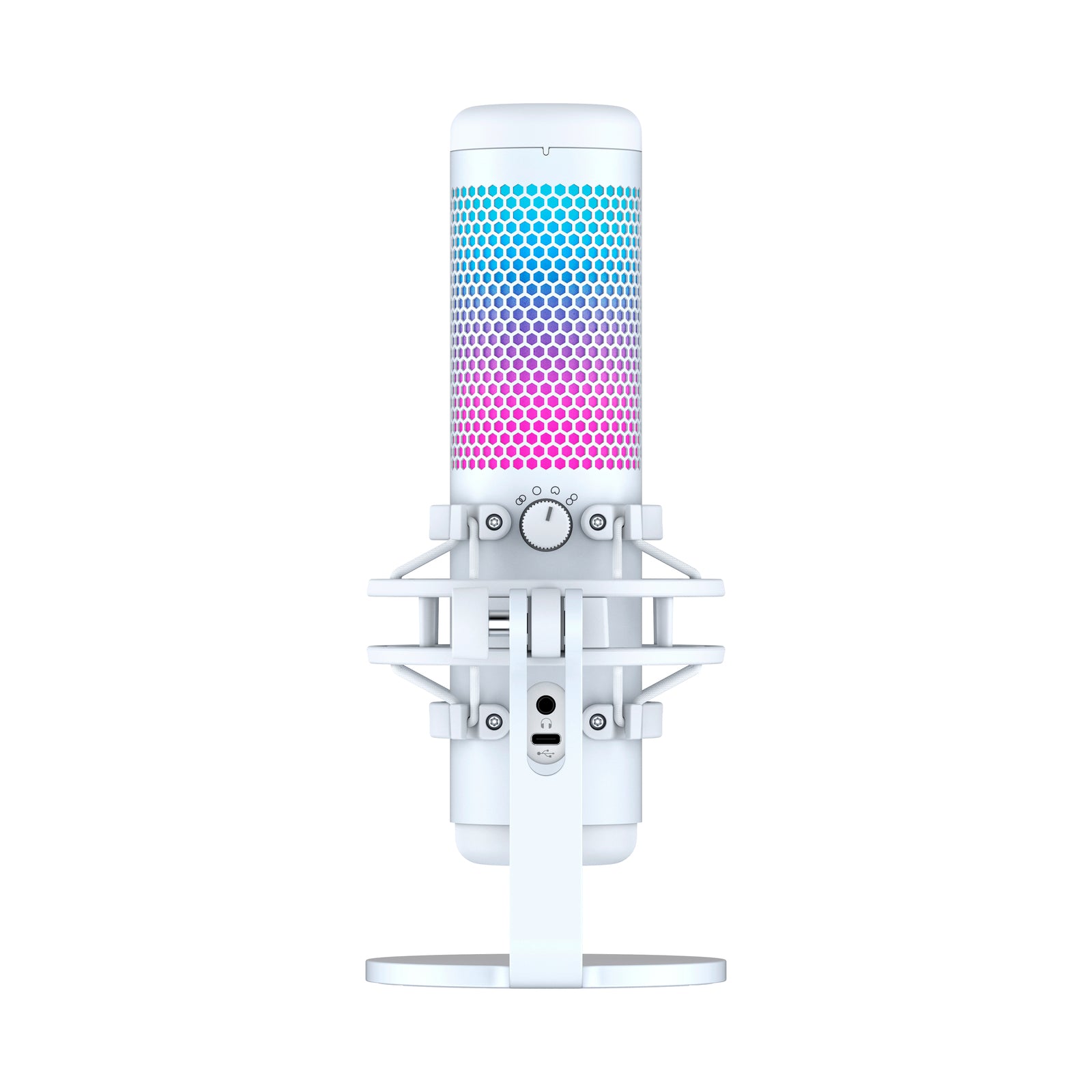 HyperX QuadCast S – Microphone USB – Éclairage RGB
