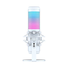 HyperX QuadCast S - Microphone USB (gris-blanc) - Éclairage RVB - 03