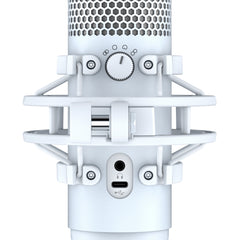 HyperX QuadCast S - Microphone USB (gris-blanc) - Éclairage RVB - 06