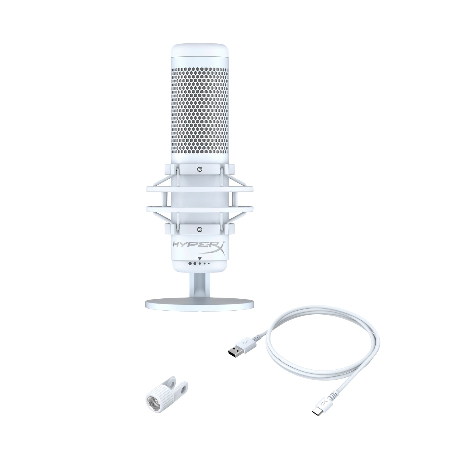 HyperX QuadCast S – Microphone USB – Éclairage RGB