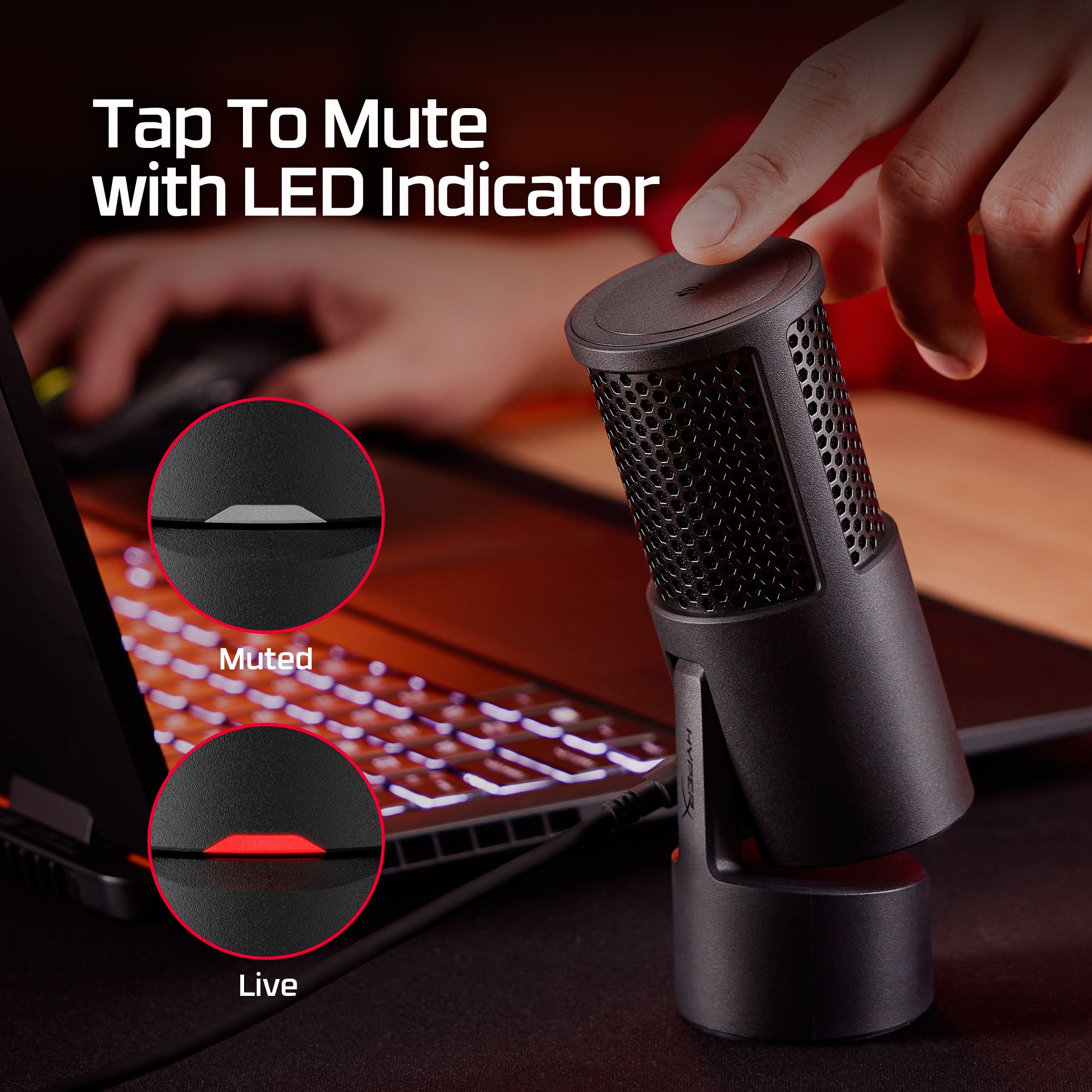 HyperX SoloCast 2 – Microphone USB