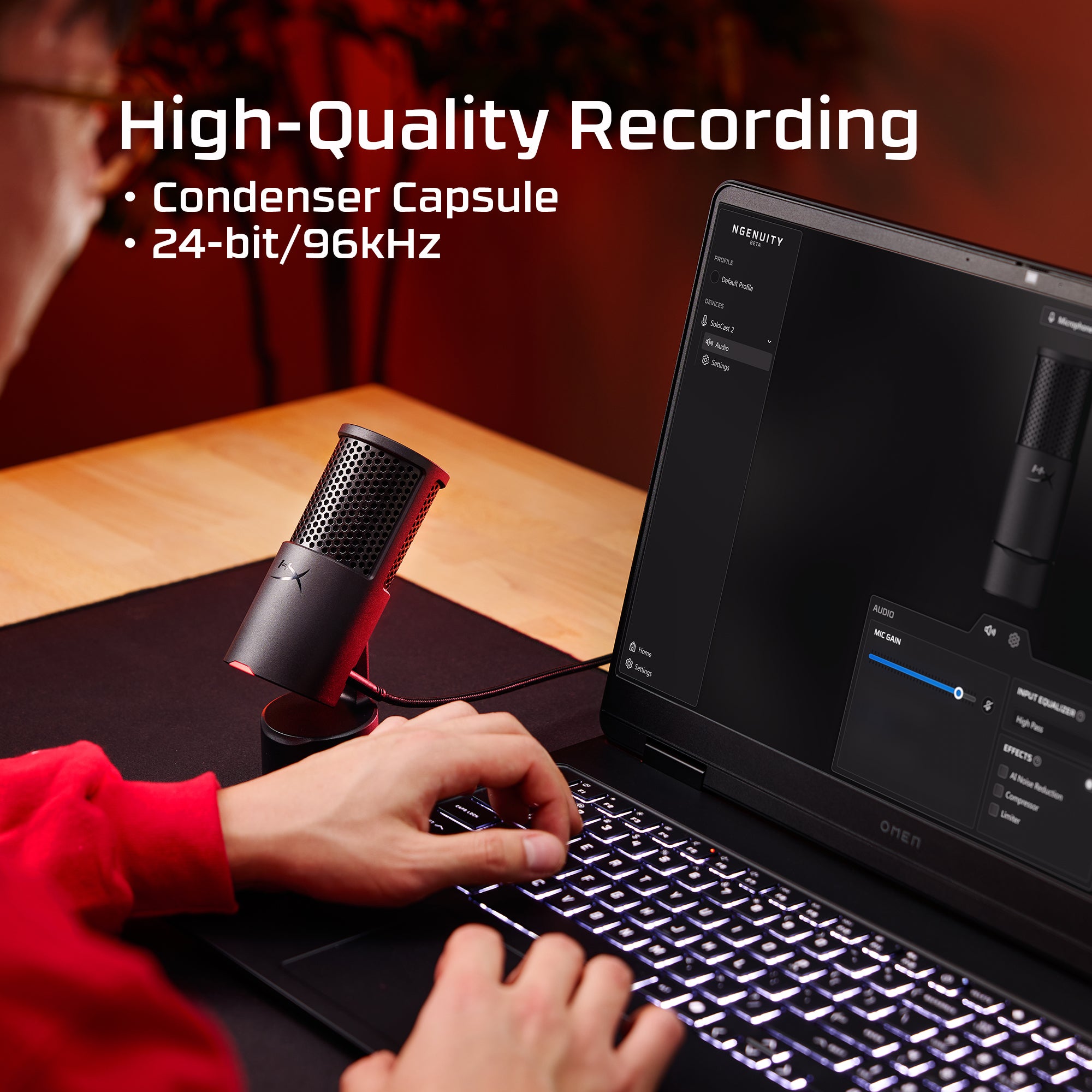 HyperX SoloCast 2 – Microphone USB