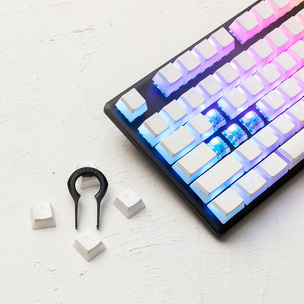 Compatible with most HyperX mechanical gaming keyboards[1]