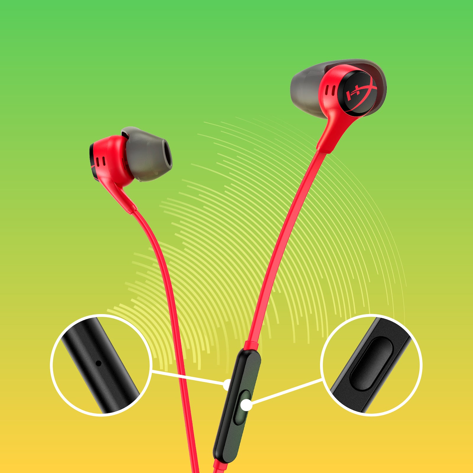 Built-in mic and mobile multifunction button
