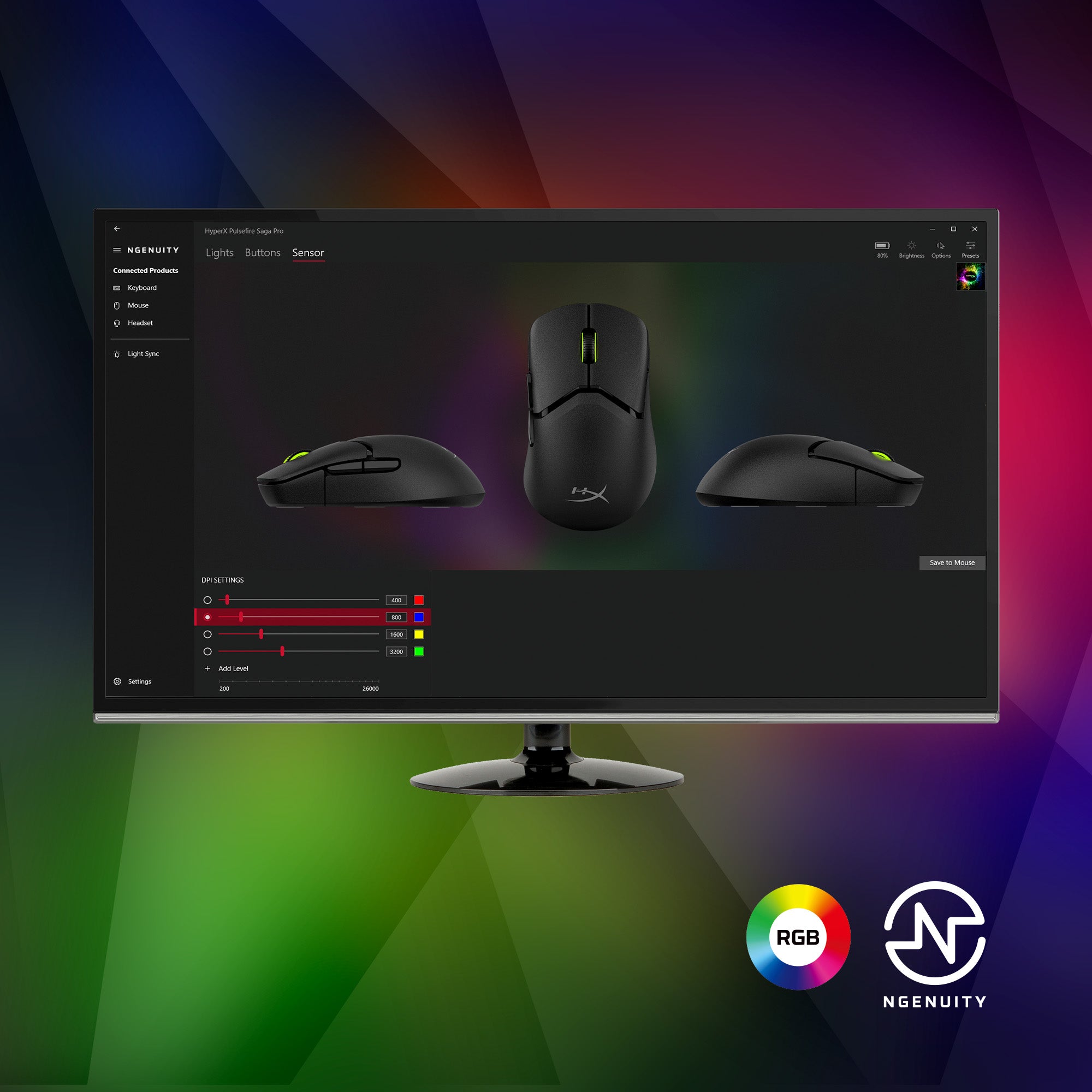 Total Customization with NGENUITY Software[4]