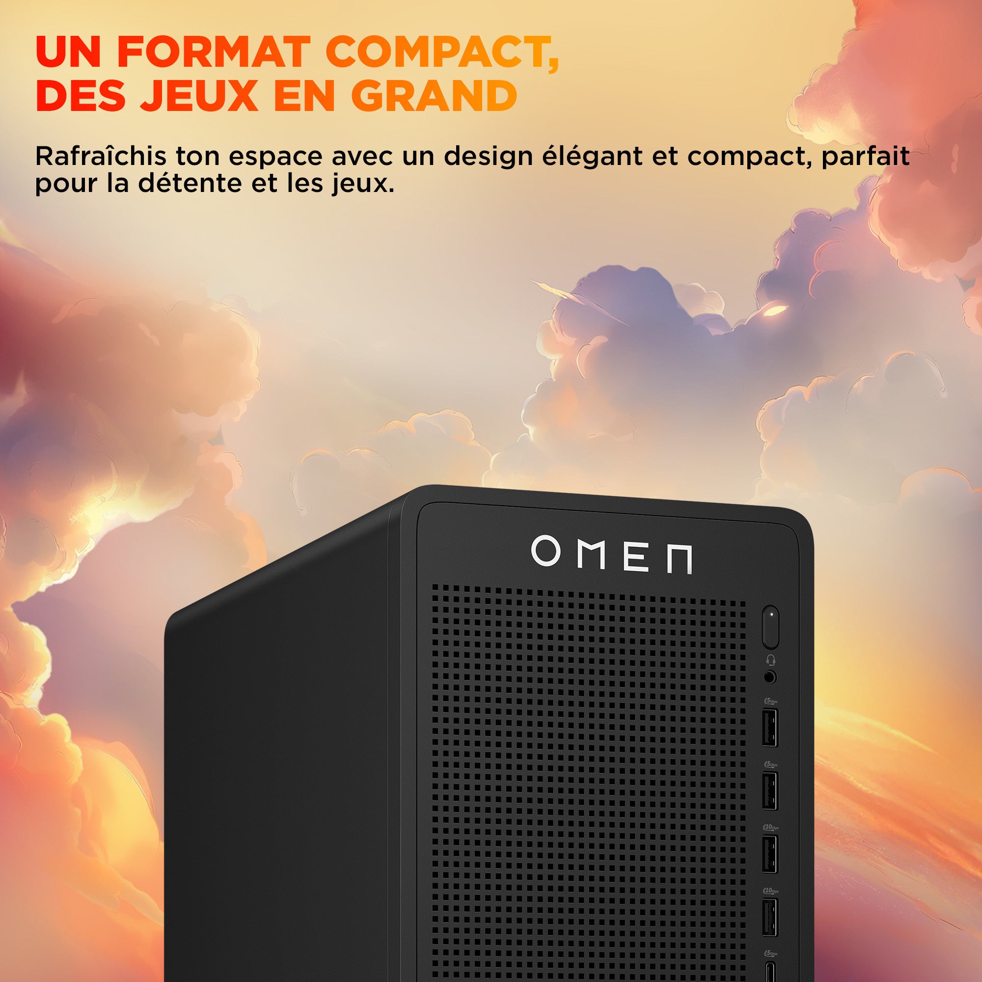 OMEN 16L Gaming Desktop TG03-0097nf PC - 04