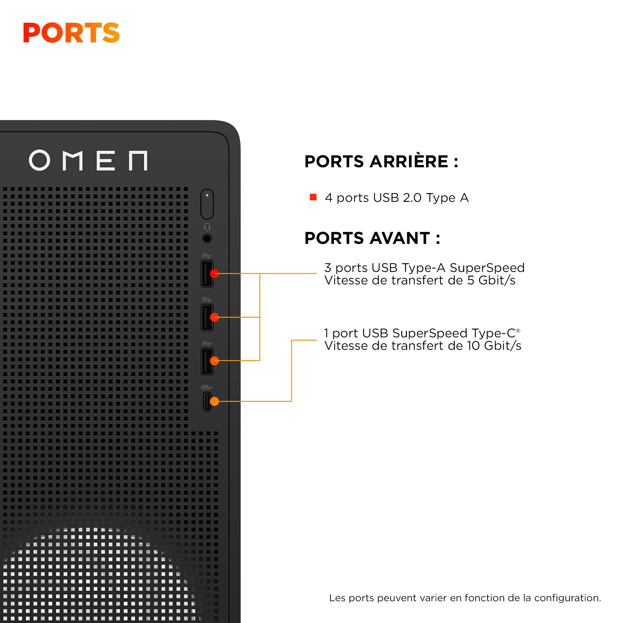 OMEN 16L Gaming Desktop TG03-0097nf PC - 08