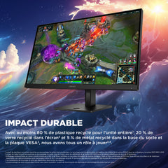 Écran gamer QHD 280 Hz OMEN 27 pouces – OMEN 27qs G2