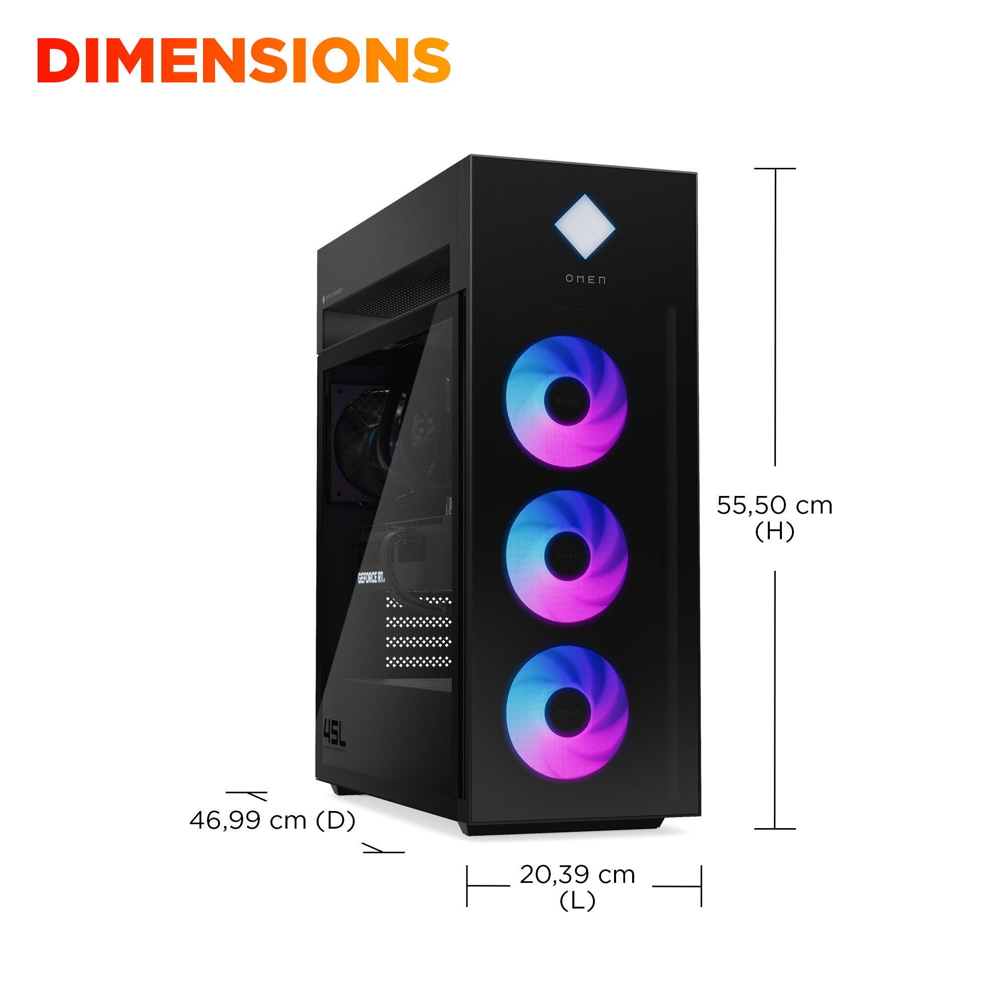 OMEN by HP 45L Gaming Desktop GT22-3028nf - 07