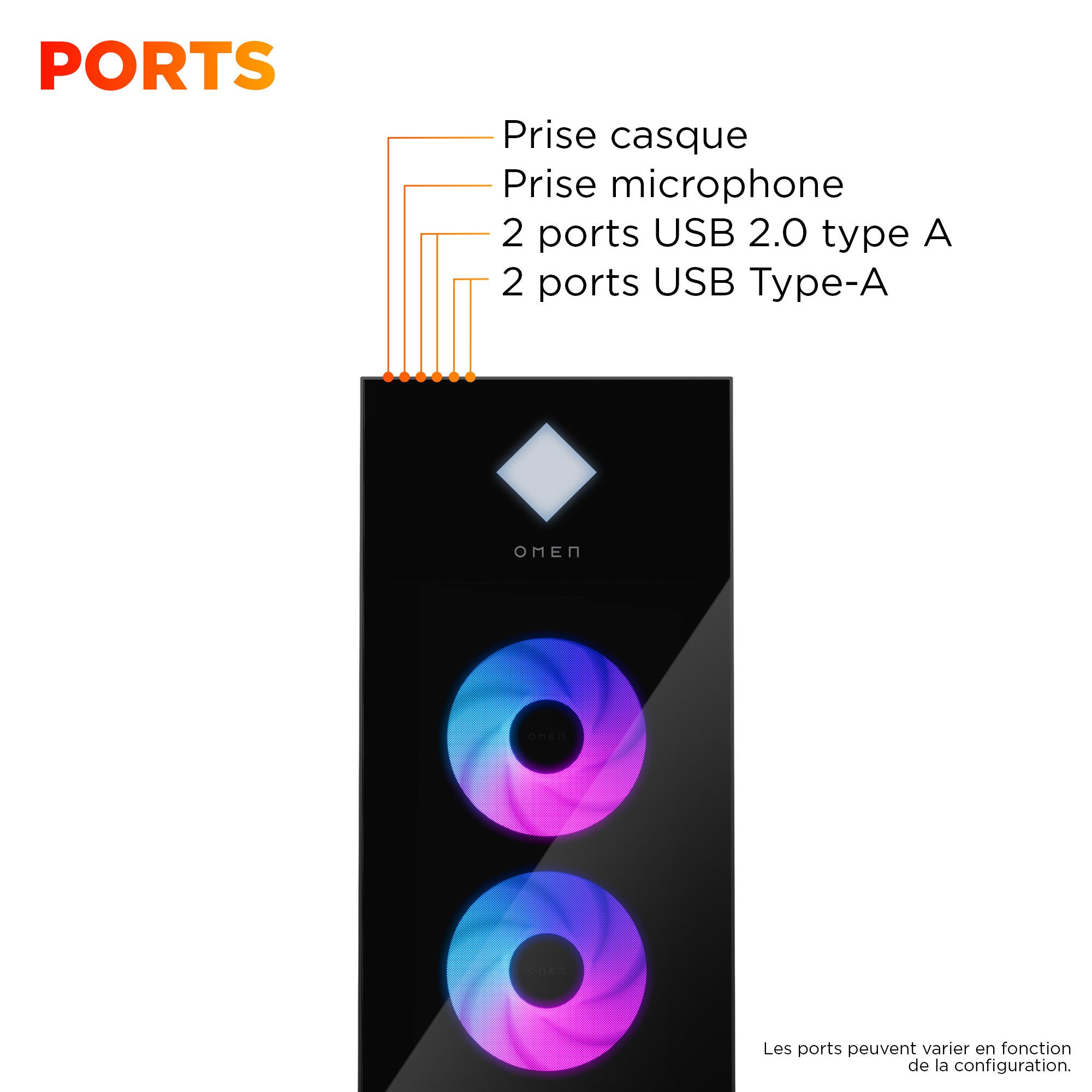 OMEN by HP 45L Gaming Desktop GT22-3028nf - 08