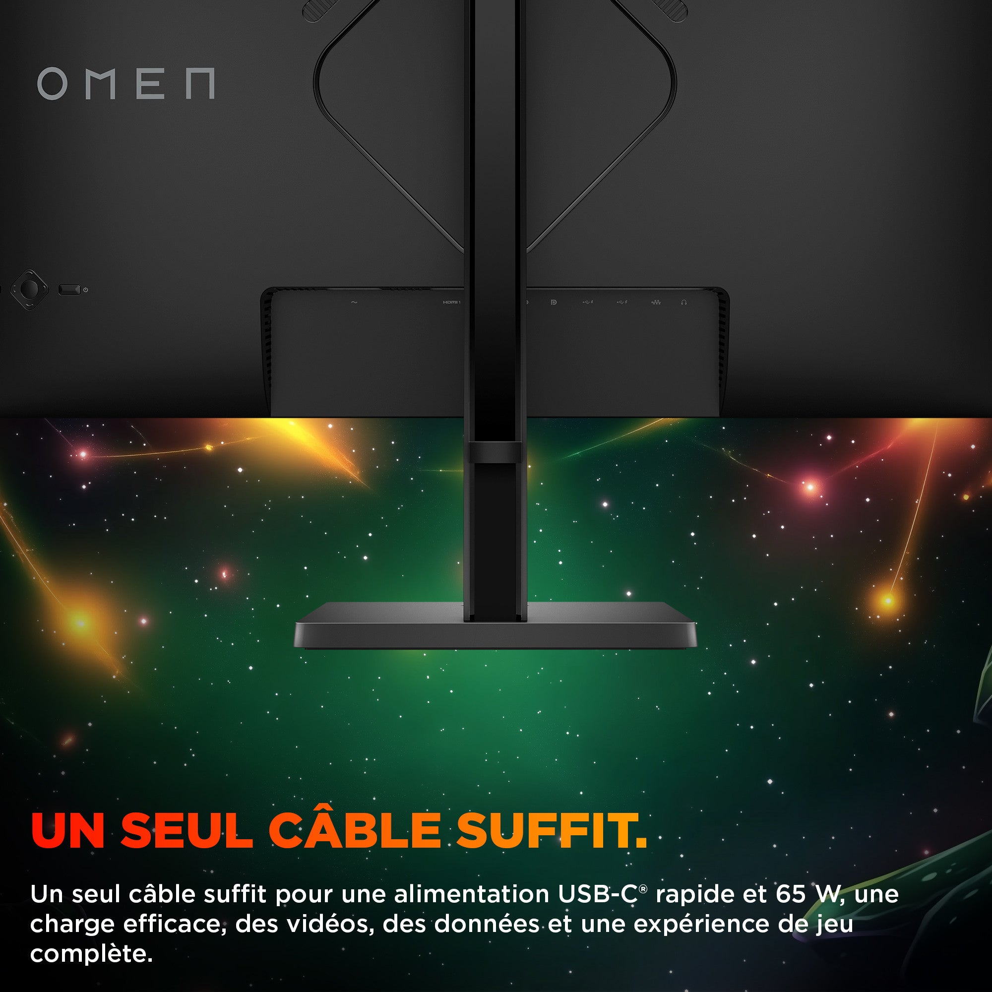 Écran gamer intelligent UHD 144 Hz OMEN 31,5 pouces – OMEN 32x - 07