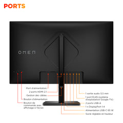 Écran gamer intelligent UHD 144 Hz OMEN 31,5 pouces – OMEN 32x - 12