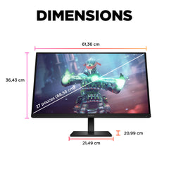 Écran gamer UHD 144 Hz OMEN 27 pouces - OMEN 27k - 07